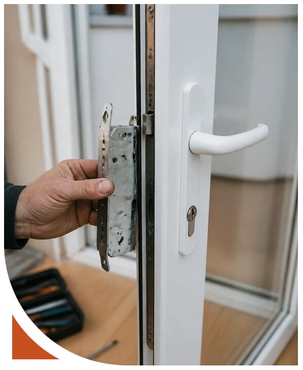 Ремонт замка пластиковой двери в Верхнем Уфалее от 2559 р. | Разлок-Врф